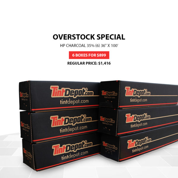 hp charcoal overstock