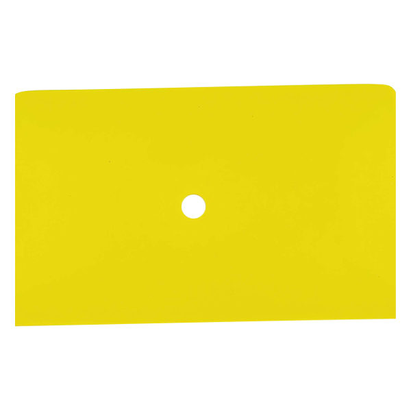 6" yellow hard card