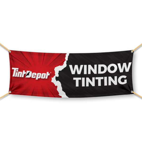 marketing materials for window tint shop