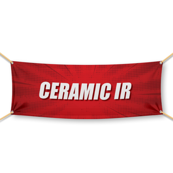 Ceramic IR 1.5' x 3' Starburst Banner