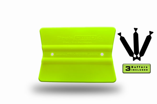 Pro's Card 4 Fluorescent Yellow 3 Buffers From 1