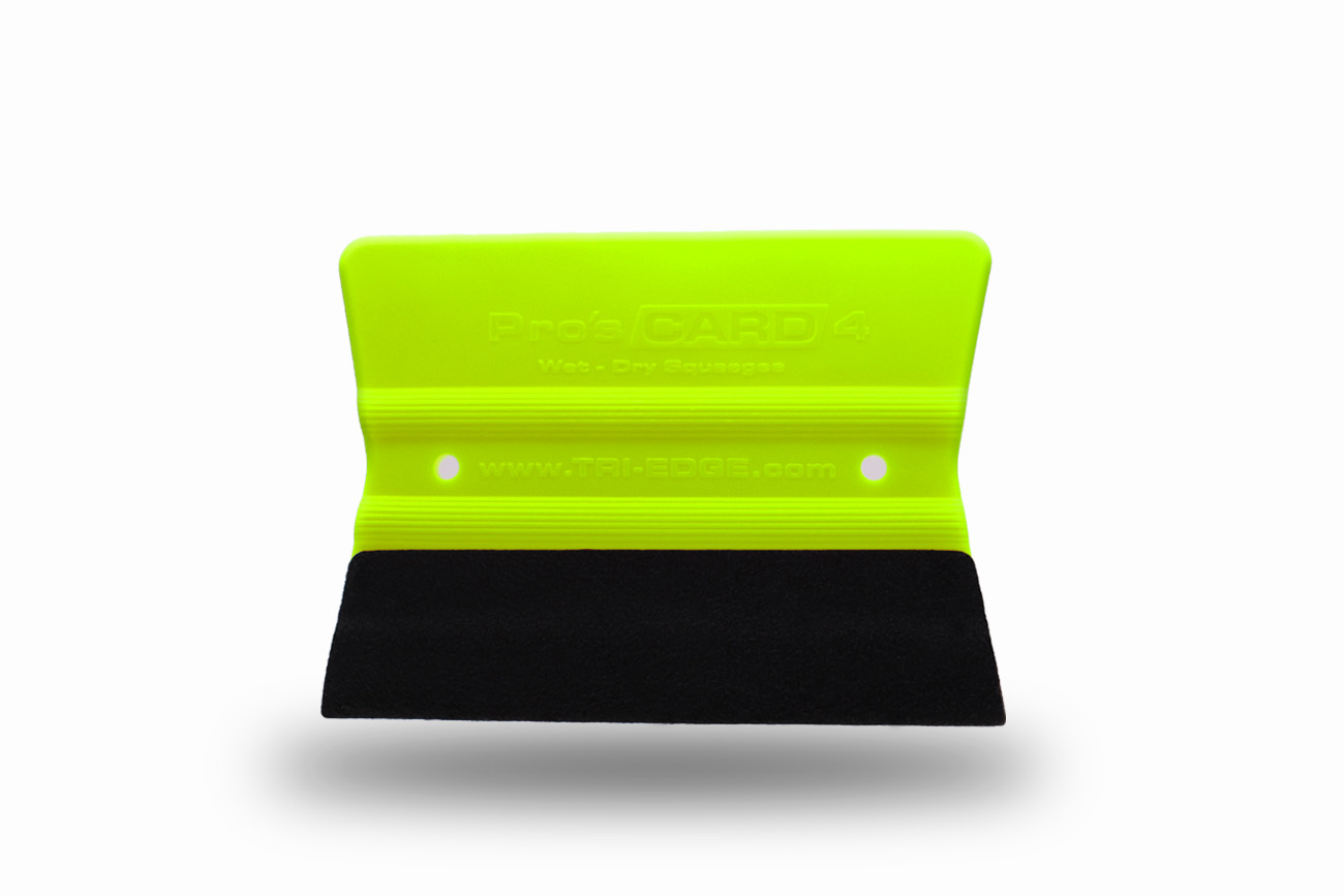 Pro's Card 4 Fluorescent Yellow Double Buffer From 1
