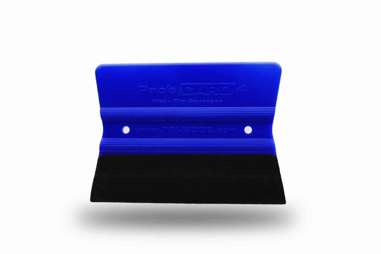 Pro's Card 4 Royal Blue Double Buffer Front 1