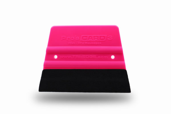 Pro's Card Fluorescent Pink Double Buffer Front 1