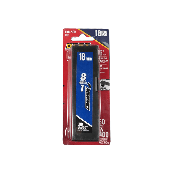 18mm LBB Snap Blade (50 Pack)