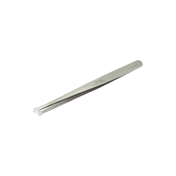 Flat Round Head Tweezers